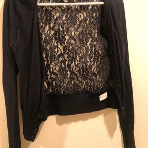 Lauren Conrad long sleeve half sweater